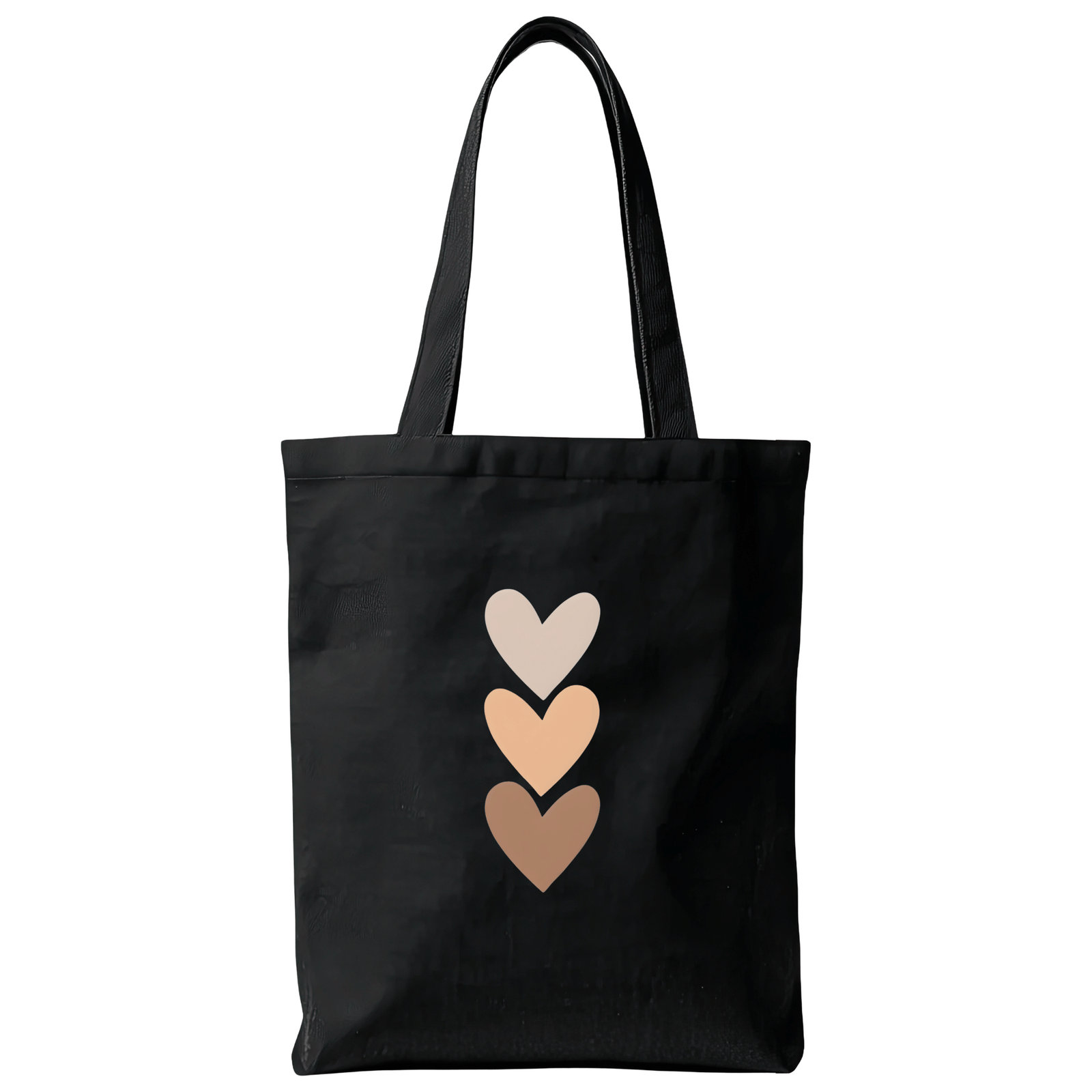 3 Colour Heart Tote Bag