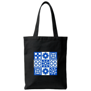 Blue Mandala Art Bag