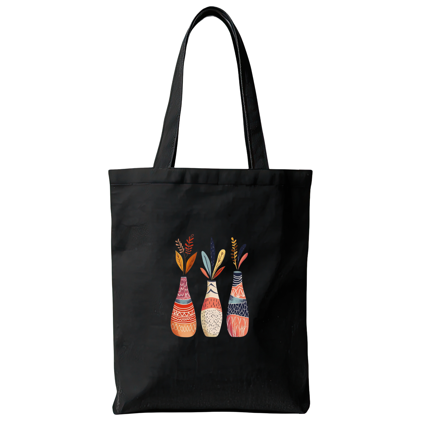 Boho Flower vases Tote