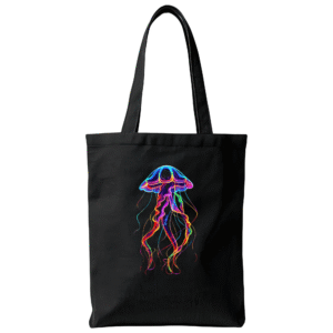 Colourful Jellyfish Tote Bag