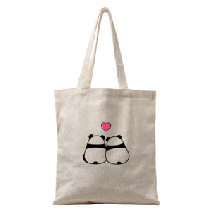 Cute Couple Panda Bag