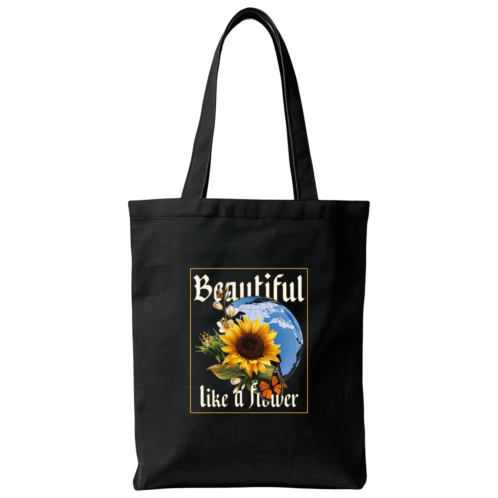 Beautiful Like A Flower Bag